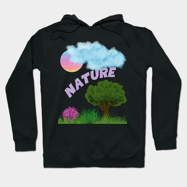 Lovely nature Hoodie by BrookProject